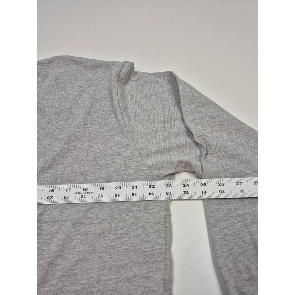 Ariat FR Shirt Mens Large Gray Long Sleeve Pocket Flame Resistant Tee Workwear - Picture 8 of 12